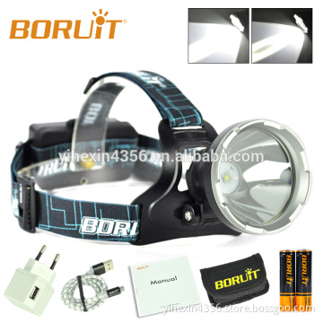 2017 New Product Long Range Boruit LED Headlamp